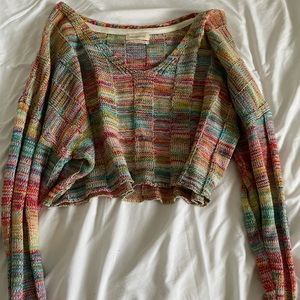 UO cropped sweater